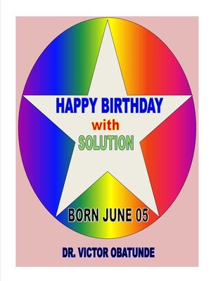 cover image of BORN JUNE 05